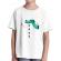Tricou adler copil snowman alb
