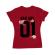 Tricou adler dama bad girl rosu