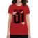 Tricou adler dama bad girl rosu