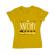 Tricou adler dama be naughty galben