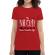 Tricou adler dama be naughty rosu