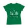 Tricou adler dama be naughty verde mediu