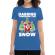 Tricou adler dama dabbing santa albastru azuriu