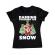 Tricou adler dama dabbing santa negru