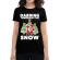 Tricou adler dama dabbing santa negru