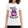 Tricou adler dama dont open until september alb