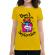 Tricou adler dama dont open until september galben