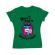 Tricou adler dama dont open until september verde mediu