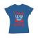 Tricou adler dama here for the beer albastru azuriu