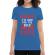Tricou adler dama here for the beer albastru azuriu