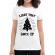 Tricou adler dama light that up alb