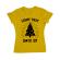 Tricou adler dama light that up galben