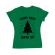 Tricou adler dama light that up verde mediu