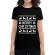 Tricou adler dama merry christmas ugly sweater negru