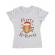Tricou adler dama merry slothmas alb