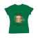 Tricou adler dama merry slothmas verde mediu