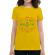 Tricou adler dama most wonderful time galben