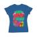 Tricou adler dama my brother did it albastru azuriu