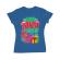 Tricou adler dama my sister did it albastru azuriu