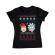 Tricou adler dama rick and morty christmas negru