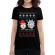 Tricou adler dama rick and morty christmas negru