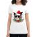Tricou adler dama santa claws alb