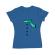 Tricou adler dama snowman albastru azuriu