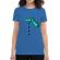 Tricou adler dama snowman albastru azuriu