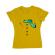 Tricou adler dama snowman galben