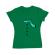 Tricou adler dama snowman verde mediu