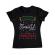Tricou adler dama snowy christmas negru