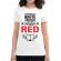 Tricou adler dama white christmas alb