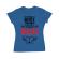 Tricou adler dama white christmas albastru azuriu