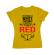 Tricou adler dama white christmas galben