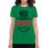 Tricou adler dama white christmas verde mediu