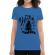 Tricou adler dama winter time albastru azuriu