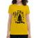 Tricou adler dama winter time galben