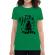 Tricou adler dama winter time verde mediu
