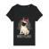 Tricou stanley stella dama merry pugmas negru