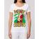 Tricou stanley stella dama naughty santa alb