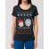 Tricou stanley stella dama rick and morty christmas negru