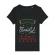 Tricou stanley stella dama snowy christmas negru