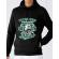 Hoodie barbat cu gluga cotton wood negru