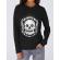 Hoodie dama cu gluga el gringo negru