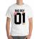 Tricou adler barbat bad boy alb