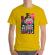 Tricou adler barbat bad monkey galben