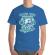 Tricou adler barbat cotton wood albastru azuriu