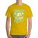 Tricou adler barbat cotton wood galben