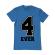 Tricou adler barbat forever albastru azuriu
