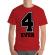 Tricou adler barbat forever rosu